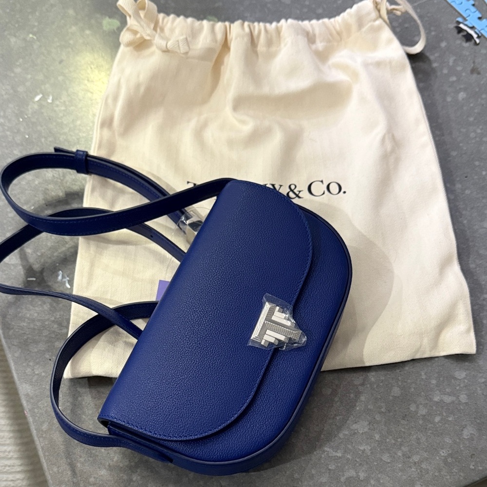Tiffany & Co. Royal Blue Crossbody Bag
